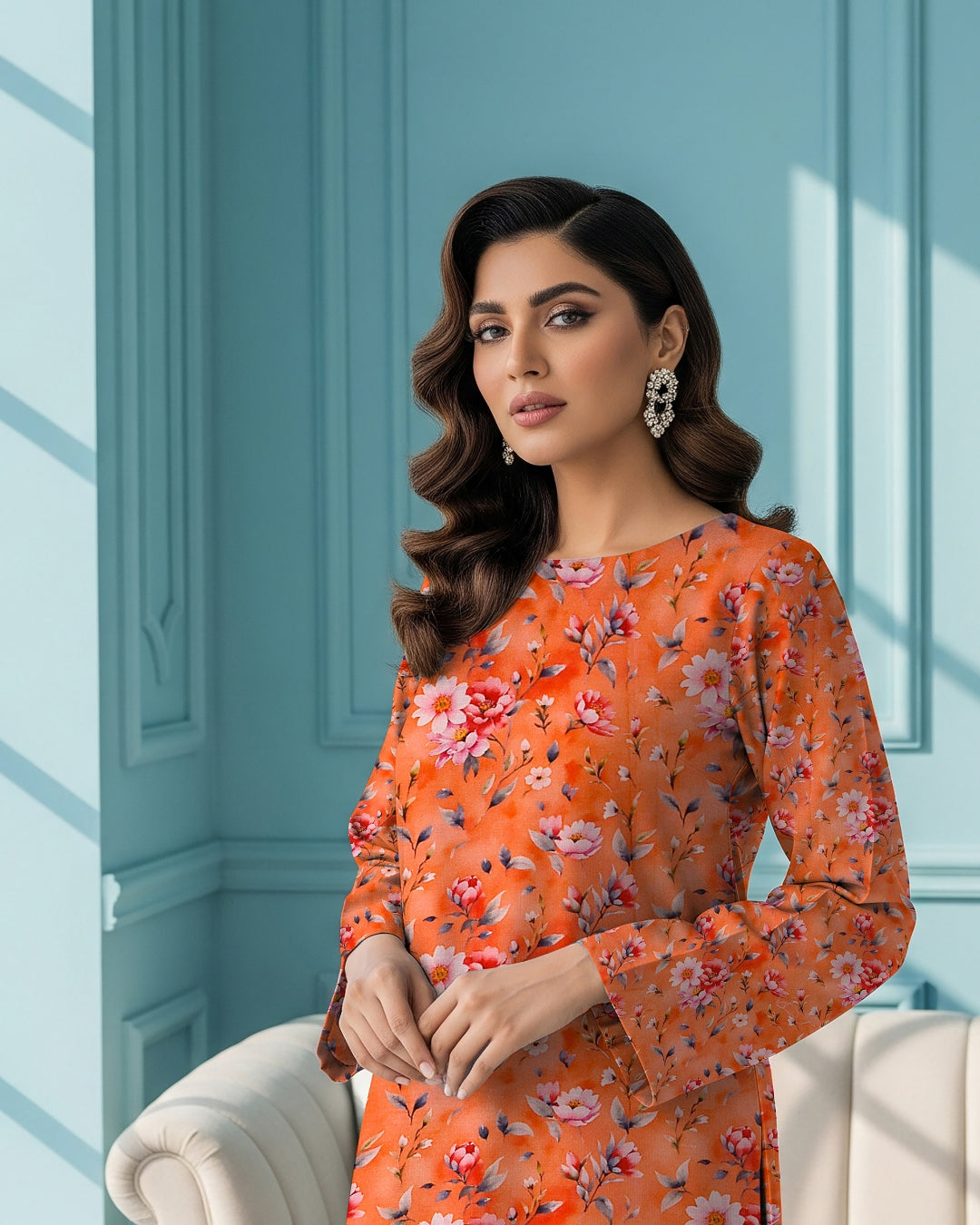 Vibrant Tangerine Charm